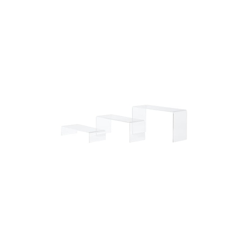 MUJI NDG27A3A Acrylic Display, U-Shaped, Set of 3, Wide
