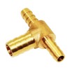 Joywayus Hose Reduce Barb Tee 5/16"x1/2"x5/16" 3 Way Union Fitting
