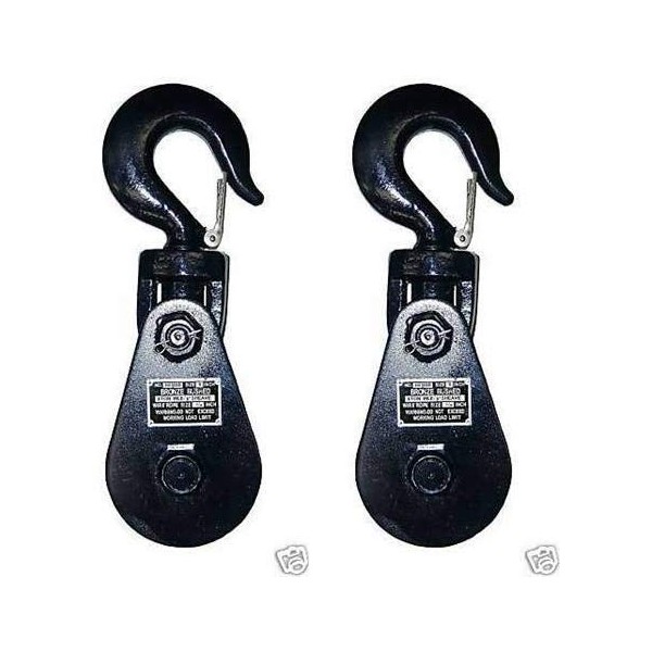 BA Products Qty. 2, 6I-3T3-x2, 3 Ton Snatch Block with