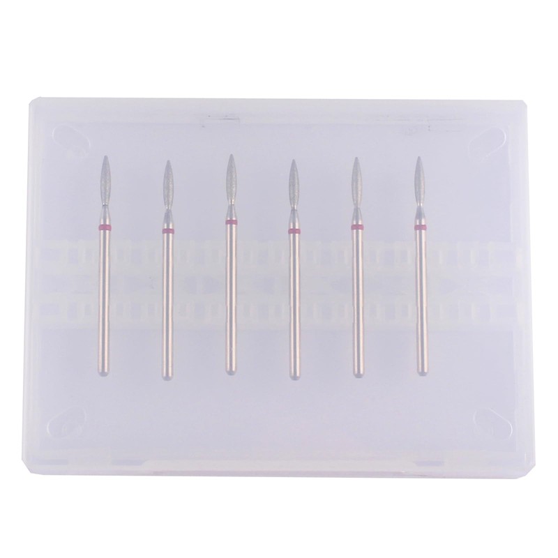 MZCMSL Juego de brocas para cutículas de llama con funda,
