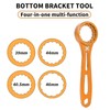 4 in 1 Multifunction Bike Bottom Bracket Tool BB Wrench