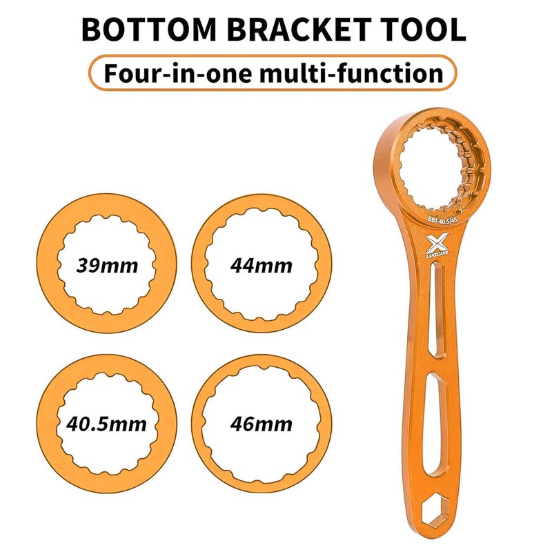 4 in 1 Multifunction Bike Bottom Bracket Tool BB Wrench