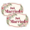 GEEKBEAR Just Got Married Car Magnet (2 Pack) - 13