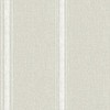Chesapeake 3115-12463 Linette Fabric Stripe Wallpaper , Light Grey