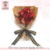 LOZIZI Soap Flower Bouquet Artificial Roses Never Wither Flowers Popular