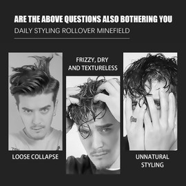 gcdat Fluffy Volumizing Hair Spray, Extra-Volume Magic Spray, Long-lasting Bright, Instant Volumizing with Non Greasy & Non Sticky, Suitable For All Hair Types-3.57 Oz (100ml)