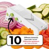 Starfrit Cubing Pro Mandoline Slicer, Dicer - 4 Blades &