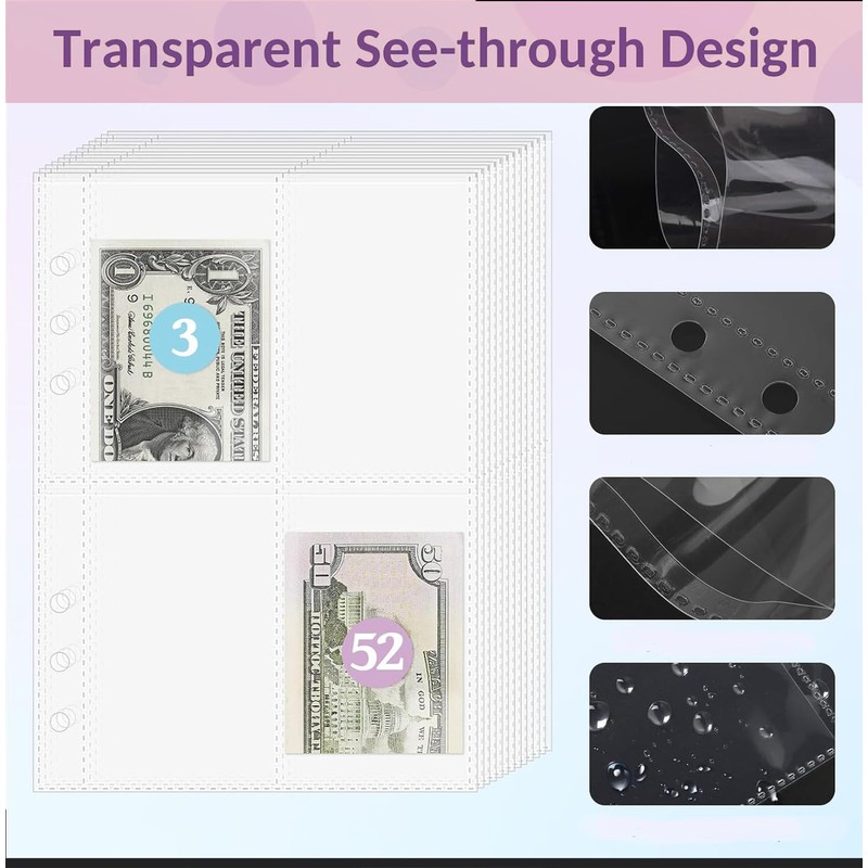 100 Envelopes Money Saving Challenge, 100 Envelope Challenge Binder, Easy