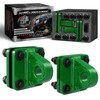 AUTMATCH D Ring Shackle Mount with Backer Plate (2 Pack)