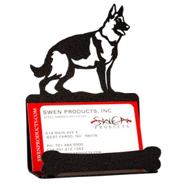 SWEN Products German Shepherd Business Card Holder