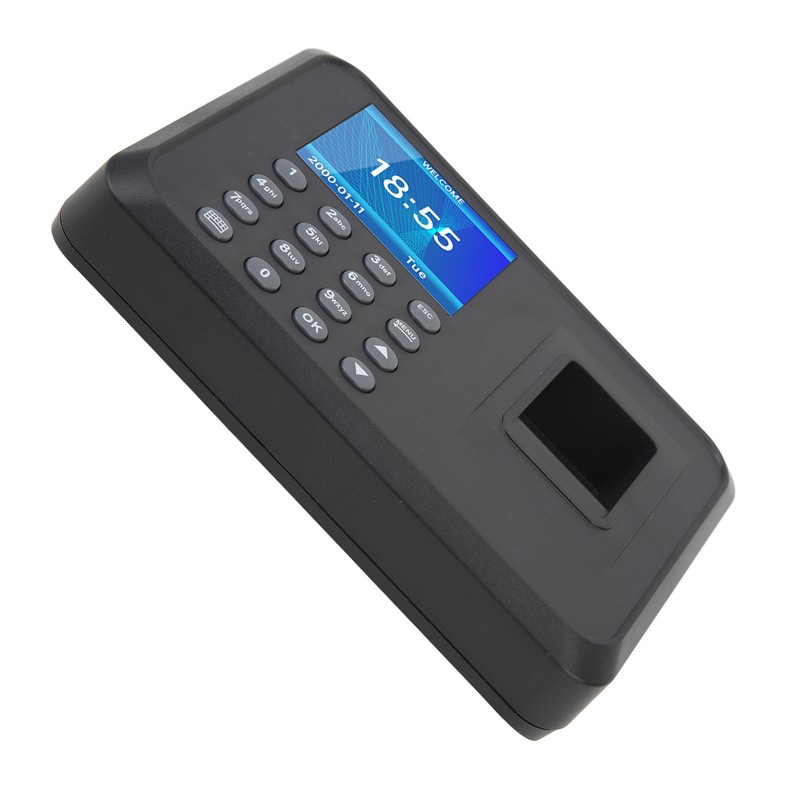 Fingerprint Attendance Machine Efficient Management Employee Checking in Recorder 100‑240V