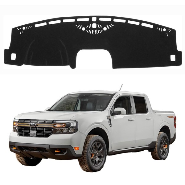 IIKSDII Dashboard Cover Mat for F-ord Maverick 2022 2023 2024