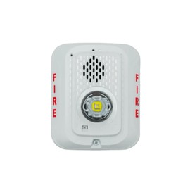 System Sensor P2WLED LED Horn Strobe 2-Wire White (Replaces P2WL)