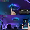 AMSPRAC Universal Car Roof Dome Lights Replacement,Adjustable LED Ceiling Lamps