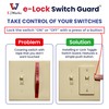 Switch Guard with Slider & Easy ON/OFF Push Button Activation