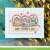 Lawn Fawn LF3658 Spring Basket 4X6 Clear Stamp Set