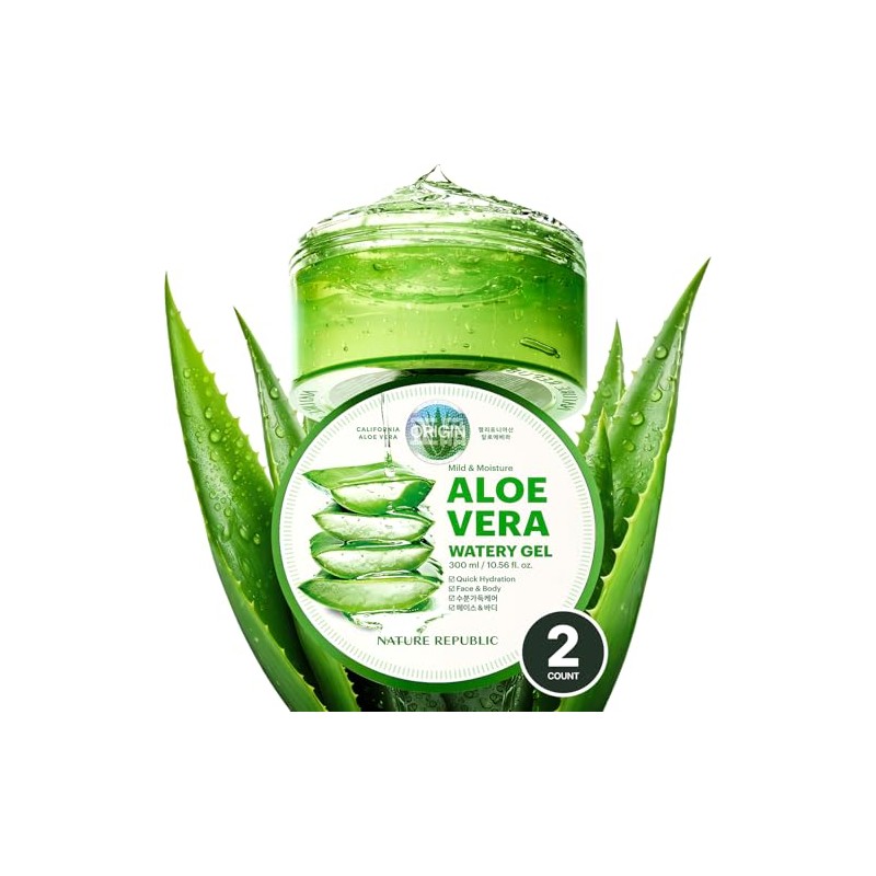 Nature República Soothing & Humedad Aloe Vera 92% Gel 300