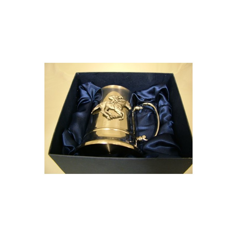 Pint Tankard in Presentation Box with Race Horse [Kitchen &
