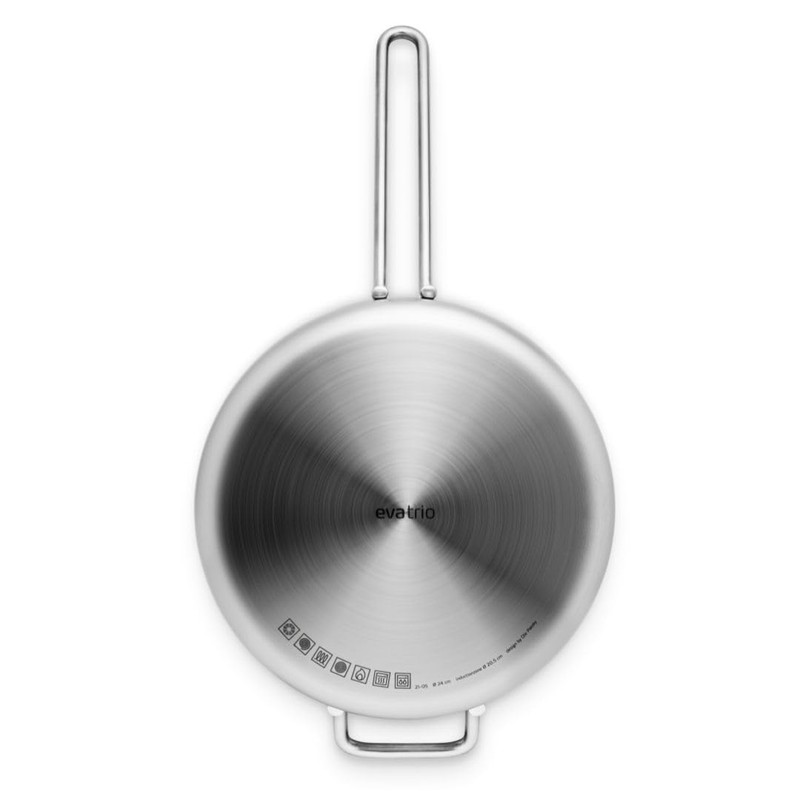 EVA-TRIO | Mosaic sauté pan 9.5 Inch ceramic non-stick Slip-Let®