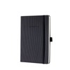 Sigel CO121 Notebook CONCEPTUM®, black, Hardcover, squared, approx. A5, with