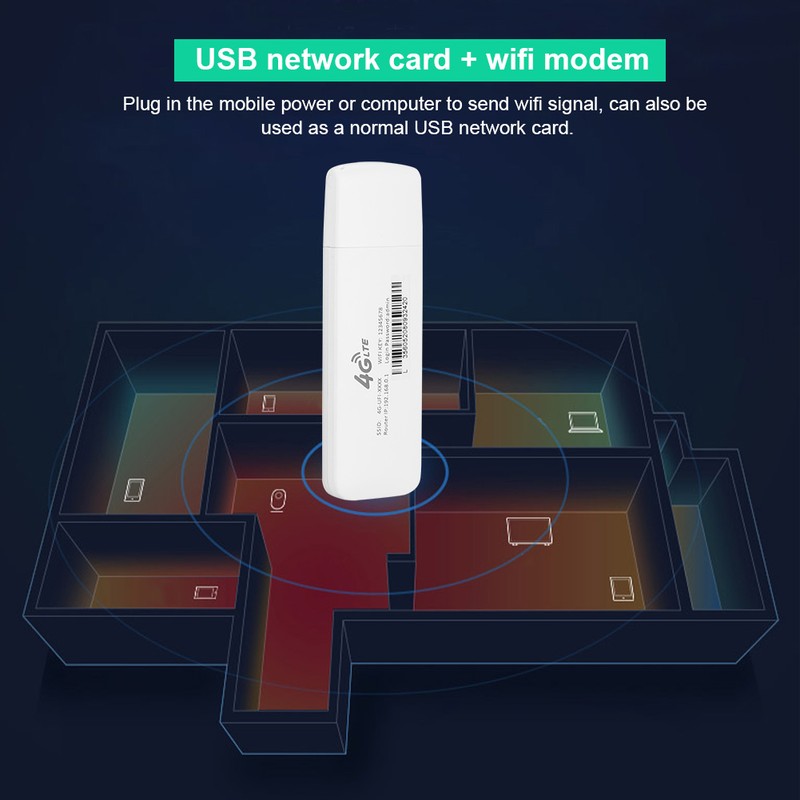 4G LTE USB Network Adapter Wireless Network Card Device Wireless