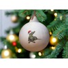Image Industry Lurcher Ceramic Bauble - Tree Decoration - Christmas