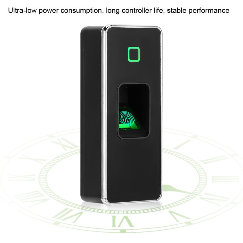 Metal Access Controller 125KHZ RFID Card Reader Waterproof Fingerprint Door