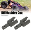 1 Pair Differential Output Cup Front Rear Universal Steel Standard