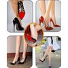 CZBYXA12 Non Slip Shoe Pads for Bottom of Shoes,Red Bottoms