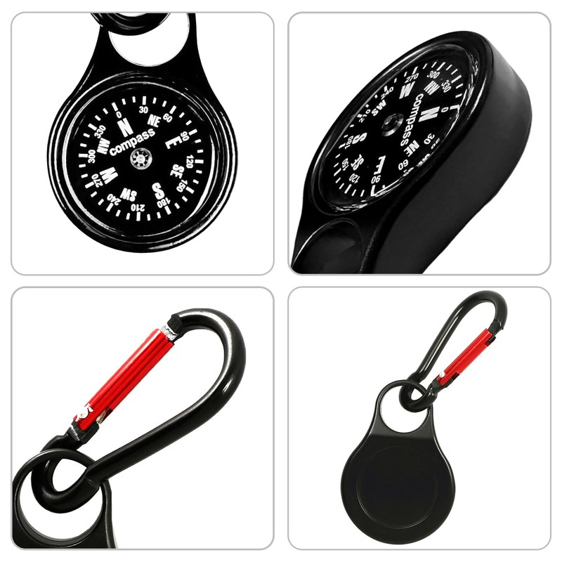 TAFACE 1 x Mountaineering Compass 1 x Survival Whistle Compass