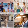Long Keeper Retro Round Sunglasses Men Women 90s Retro Sunglasses