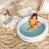 Terrazzo Paddling Pool Diameter 100 cm White