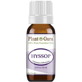 Hyssop Essential Oil 10 ml 100% Pure Undiluted Therapeutic Grade.