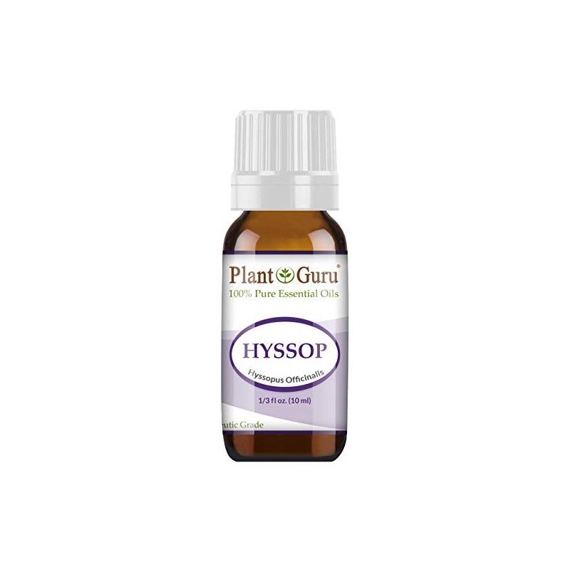 Hyssop Essential Oil 10 ml 100% Pure Undiluted Therapeutic Grade.