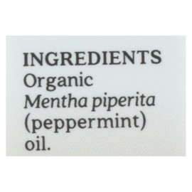 Aura Cacia Essential Oil Organic Peppermint 0.25 oz (Pack of 3)