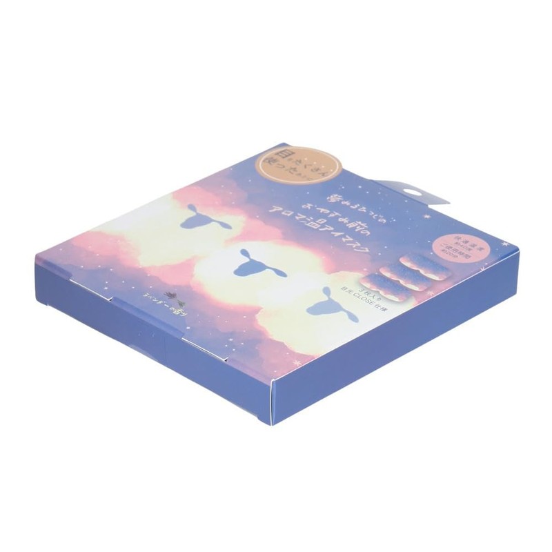 honyarado Good Night Sheep Aroma Warm Eye Mask Lavender 3P