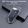 Biglumin Biglumin Schlsseletui - VW Golf Autoschlsseletui, transparenter VW Schlsselanh?nger,