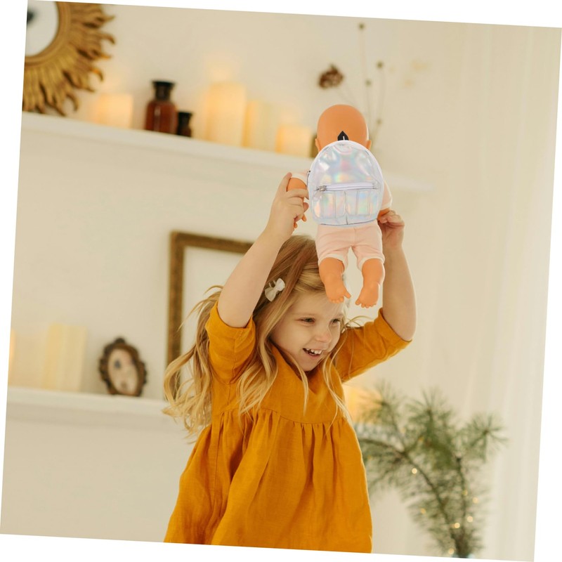 Toyvian Doll Backpack Mini Travel Backpacks for for Purse Backpack