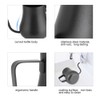 280mL Black Stainless Steel Drip Coffee Pot Gooseneck Long Mouth
