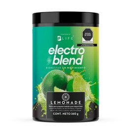 Bebida Hidratante en Polvo para 60 días. Más de 80 Minerales, Citrato de Magnesio y Potasio. Hidratación y Potencia Física. Sabor Limonada. 360 gramos. ElectroBlend B Life.