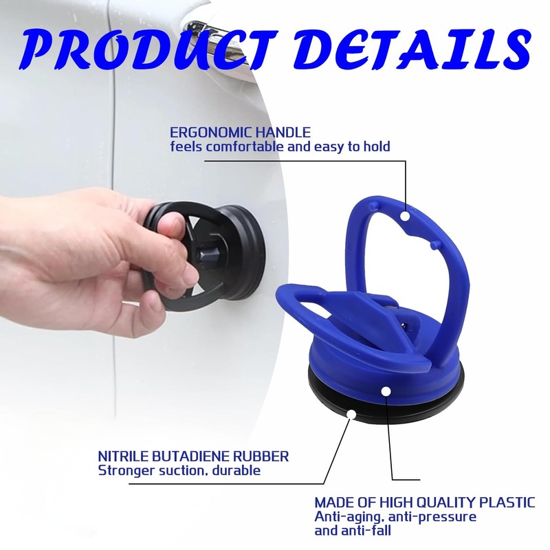 2 Pieces Car Small Dent Puller Kit,Car Dent Suction Puller,Powerful