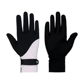 XGOPTS Women UV Protection Cycling Gloves, Summer Breathable Thin Lightweight Touchscreen Gloves, Anti-slip Full Finger Mitten Driving Gloves, Quick Dry Sports Running Driving Hiking Golf Gloves