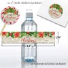 Super Deluxe Watercolor Red Poinsettia Christmas Party Bundle, Includes 20