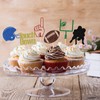 Festicreamy Super Bowl Football Cupcake Toppers - Perfect Football Party