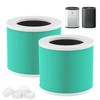 HY1800 H13 True HEPA Replacement Filter Compatible with MORENTO/CHIVALZ/Loytio/AYAFATO/Honeyuan/IOIOW HY1800
