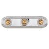 Project Source 3-Light Chrome Bathroom Vanity Light