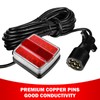 WUSHIXAN Magnetic Trailer Light Kit for Towing, 24ft Cable With