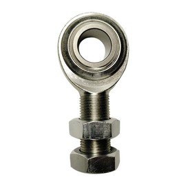 Universal Hot Street Rod Round 3/4" Steering Shaft Support for Heim Joint + Hardware