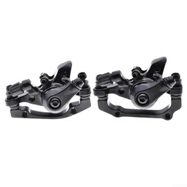 Disc Brake Caliper for Rotors 160mm Front and Rear Aluminum Alloy Mechanical Disc Brake Caliper for Mountain Bikes Folding Bikes Road Bikes(rear brake)