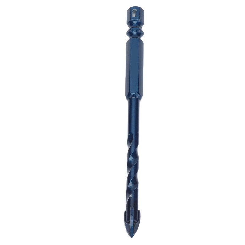 10Pcs Cross Spearhead Drill Bit Carbide Bits with 1/4in Hex